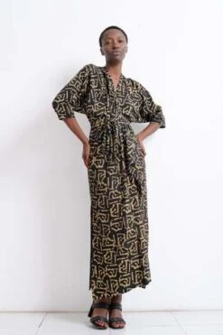 Osei-DuroLetsa Wrap Dress - Chale -CYNTHIA Clothing Shop Letsa Dress in Chale 20231002211143 3