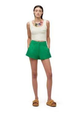 LinenLinen Boop Short - Gummy Green