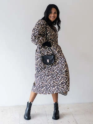 Lolly's LaundryMarion Dress - Leopard 4 Lolly's LaundryMarion Dress - Leopard - Image 2