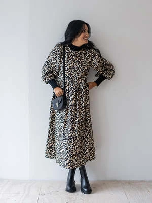 Lolly's LaundryMarion Dress - Leopard 6 Lolly's LaundryMarion Dress - Leopard - Image 4