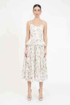 CHRISTY LYNNLora Skirt - Ivory Magnolia