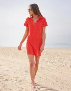 SundryMini Polo Dress - Tango