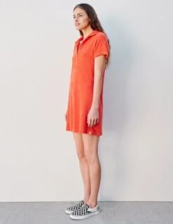 SundryMini Polo Dress - Tango -CYNTHIA Clothing Shop MINI POLO DRESS 20231012092308 3