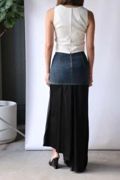 MM6 Maison MargielaLong Skirt - Black -CYNTHIA Clothing Shop MM6 Maison Margiela Long Skirt 20230814235926 2