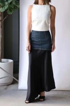 MM6 Maison MargielaLong Skirt - Black -CYNTHIA Clothing Shop MM6 Maison Margiela Long Skirt 20230814235927
