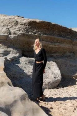 Arraei CollectiveModa Skirt - Black -CYNTHIA Clothing Shop MODA SKIRT BLACK 20231006203353