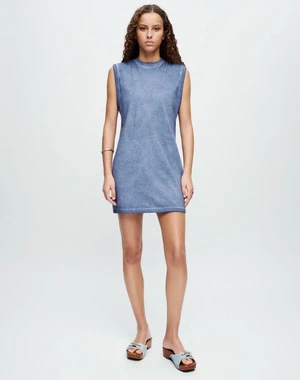 RE/DONEMuscle Tank Dress - Blue Haze 4 RE/DONEMuscle Tank Dress - Blue Haze - Image 2