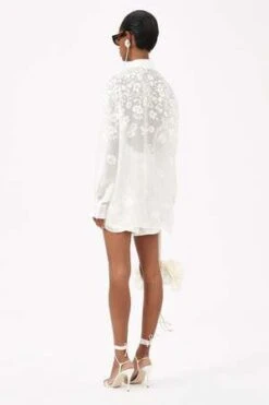 Magda ButrymShorts - White -CYNTHIA Clothing Shop Magda Butrym Shorts White 20230820192210 2