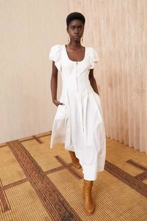 Ulla JohnsonMalie Dress - Bone 3 Ulla JohnsonMalie Dress - Bone