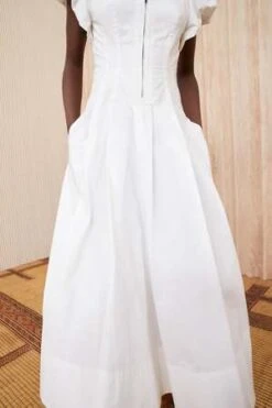 Ulla JohnsonMalie Dress - Bone 7 Ulla JohnsonMalie Dress - Bone -CYNTHIA Clothing Shop Malie Dress in Bone by Ulla Johnson 20220625012523 1