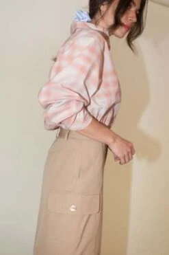 Maryam Nassir ZadehShadow Skirt - Camel 15 Maryam Nassir ZadehShadow Skirt - Camel -CYNTHIA Clothing Shop Maryam Nassir Zadeh Shadow Skirt in Camel 20220525084113 1