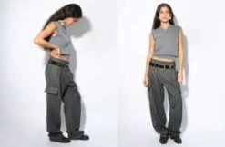 Maryam Nassir ZadehMelange Rodeo Pant - Black