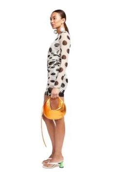 SIMONMILLERMesh Sissel Skirt - Multi 12 SIMONMILLERMesh Sissel Skirt - Multi -CYNTHIA Clothing Shop Mesh Sissel Skirt in Macadamia Black Dot Print 20231025223806