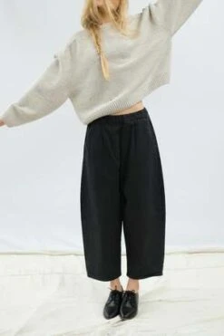 Micaela GregFaded Barrel Pant - Black -CYNTHIA Clothing Shop Micaela Greg Faded Barrel Pant Black 20230314084934 3