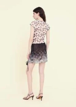 PriscaveraMesh Mini Skirt -CYNTHIA Clothing Shop Midnight Lambs Mesh Mini Skirt 20221111201958 1