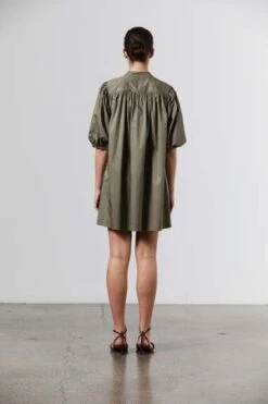 LaingMila Cotton Dress - Khaki -CYNTHIA Clothing Shop Mila Cotton Dress Khaki 20231011050905