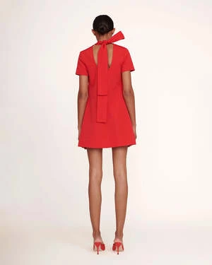 StaudMini Ilana Dress - Poinsettia 6 StaudMini Ilana Dress - Poinsettia - Image 4