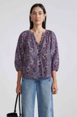 Apiece ApartMitte Dutch Floral Top - Multi