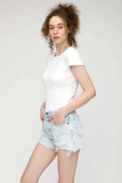 MOUSSYVellrock Shorts - Light Blue