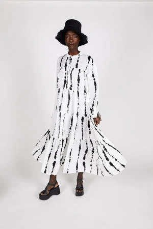 Intentionally BlankNaomi Dress - Black/White 3 Intentionally BlankNaomi Dress - Black/White