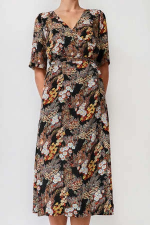 No.6Felice Dress - Black Garden Party 6 No.6Felice Dress - Black Garden Party - Image 4