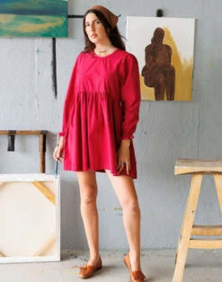 NobleOrganic Vale Dress - Petunia