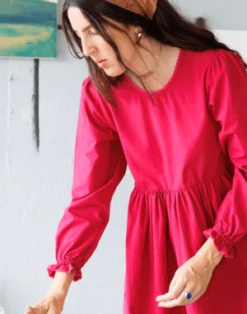 NobleOrganic Vale Dress - Petunia 15 NobleOrganic Vale Dress - Petunia -CYNTHIA Clothing Shop Noble Organic Adult Vale Dress in Petunia 20230907171652 1