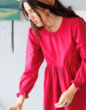 NobleOrganic Vale Dress - Petunia 8 NobleOrganic Vale Dress - Petunia - Image 6