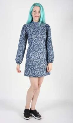 Birds Of North AmericaNyctale Dress - Forget-Me-Not -CYNTHIA Clothing Shop Nyctale Dress Forget Me Not 20230713004237