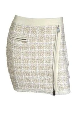 Jonathan SimkhaiOria Mini Skirt - White Multi