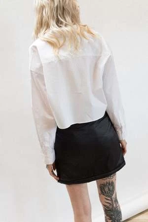 Oval SquareOSPunk Skirt - Black 6 Oval SquareOSPunk Skirt - Black - Image 4