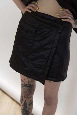 Oval SquareOSPunk Skirt - Black 10 Oval SquareOSPunk Skirt - Black - Image 8