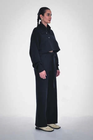 Paper LabelSue Belted Pants - Black 4 Paper LabelSue Belted Pants - Black - Image 2