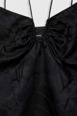 Anine BingPapillon Top - Black Butterfly Jacquard -CYNTHIA Clothing Shop Papillon Top in Black Butterfly Jacquard 20230331024611 1