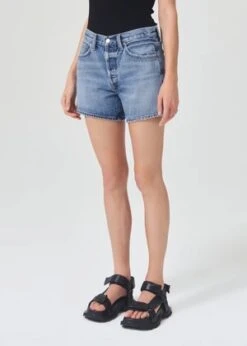 AGOLDEParker Long Denim Short - Occurrence -CYNTHIA Clothing Shop Parker Long Denim Short in Occurrence 20230329014702 3