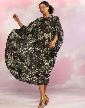 CYNTHIA ROWLEYParos Kaftan Dress - BLKMT 7 CYNTHIA ROWLEYParos Kaftan Dress - BLKMT - Image 5