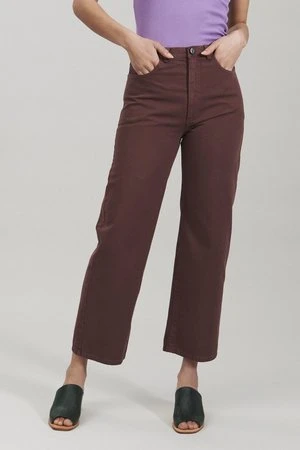 Rachel ComeyPennon Chino Twill Pant - Clay 4 Rachel ComeyPennon Chino Twill Pant - Clay - Image 2