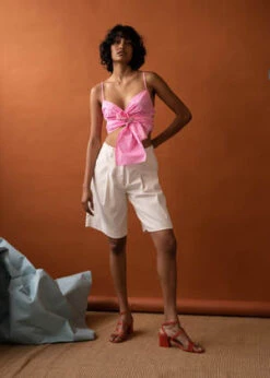 Penny SageRemy Corduroy Shorts - Ivory -CYNTHIA Clothing Shop Penny Sage Remy Corduroy Shorts Ivory 20230920003056