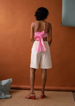 Penny SageRemy Corduroy Shorts - Ivory -CYNTHIA Clothing Shop Penny Sage Remy Corduroy Shorts Ivory 20230920003057