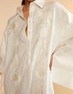 CYNTHIA ROWLEYPiana Embroidered Dress - White -CYNTHIA Clothing Shop Piana Embroidered Dress 20230729225424 1