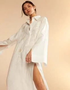 CYNTHIA ROWLEYPiana Embroidered Dress - White -CYNTHIA Clothing Shop Piana Embroidered Dress 20230729225424 3