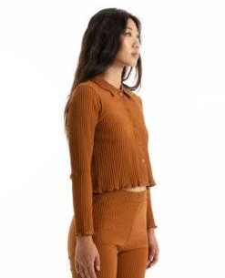 Rita RowPike Top - Brown -CYNTHIA Clothing Shop Pike Top 20231012002657 2