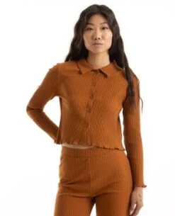 Rita RowPike Top - Brown