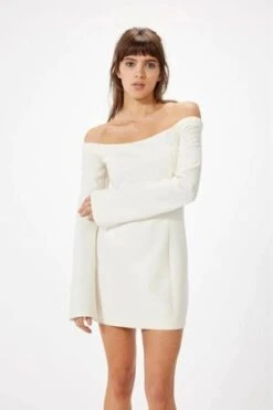 CYNTHIA Clothing Shop -CYNTHIA Clothing Shop Pixie Mini Dress Ivory 20230928165043 1