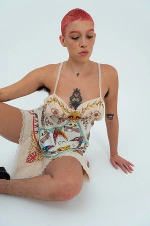 Sydney PimbleyPlatinum Skirt 6 Sydney PimbleyPlatinum Skirt - Image 4