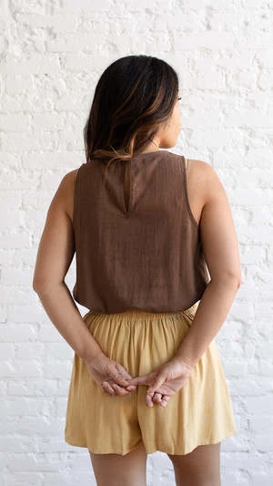 PromesaPleated Skort - Butter 4 PromesaPleated Skort - Butter - Image 2