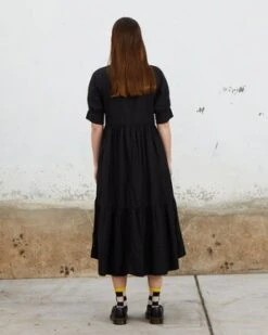 Ali GoldenRaglan Tiered Dress - Black 12 Ali GoldenRaglan Tiered Dress - Black -CYNTHIA Clothing Shop RAGLAN TIERED DRESS BLACK 20210905000748 2