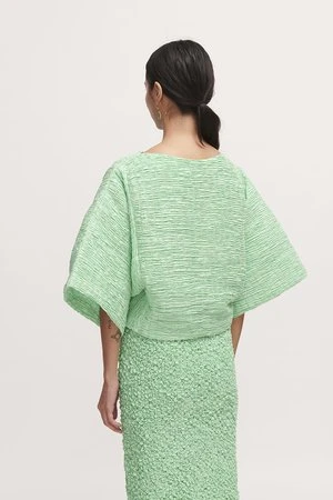 Rachel ComeySomera Top - Lime Smocked Cotton 7 Rachel ComeySomera Top - Lime Smocked Cotton - Image 5