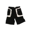 ANDERSSON BELLRaw Edge Cargo Shorts - Multi -CYNTHIA Clothing Shop Raw Edge Cargo Shorts in Black and White 20230324054830