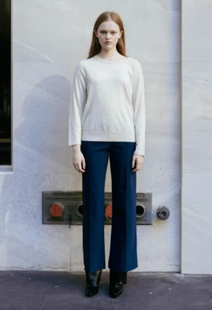 NKCRemi Pleated Trousers - Navy 4 NKCRemi Pleated Trousers - Navy - Image 2